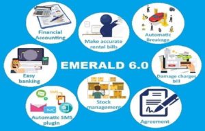 Emerald 6.0 GST Software to manage Scaffolding Shuttering store Rental Business to make accurate rental bills, manage Stock, Control Leakage